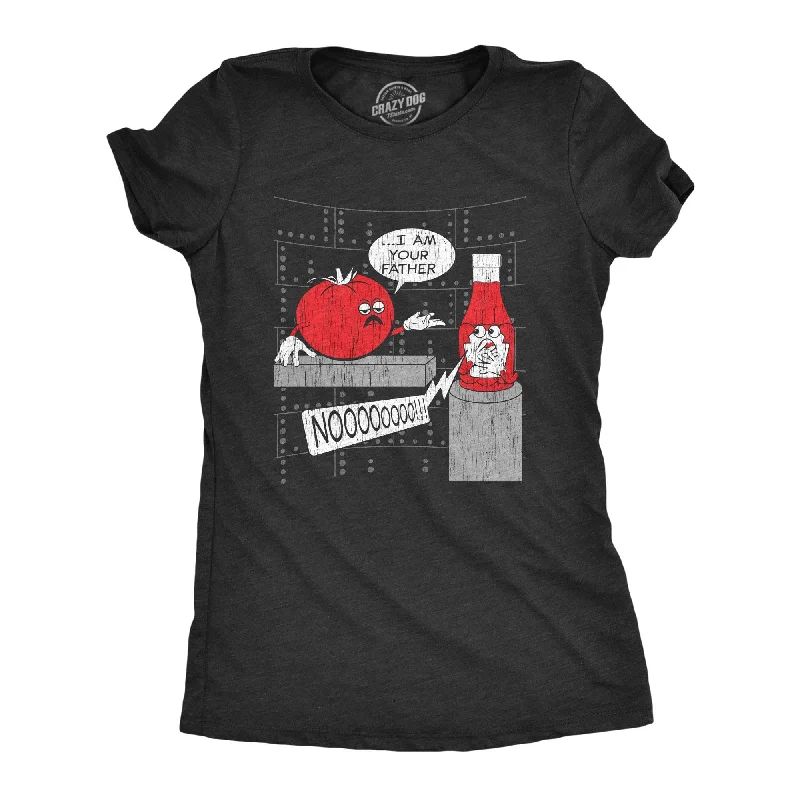 Renaissance Style I Am Your Father Ketchup Women's T Shirt
