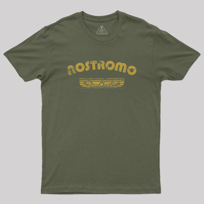Comfortable Design Alien Nostromo Identity Geek T-Shirt