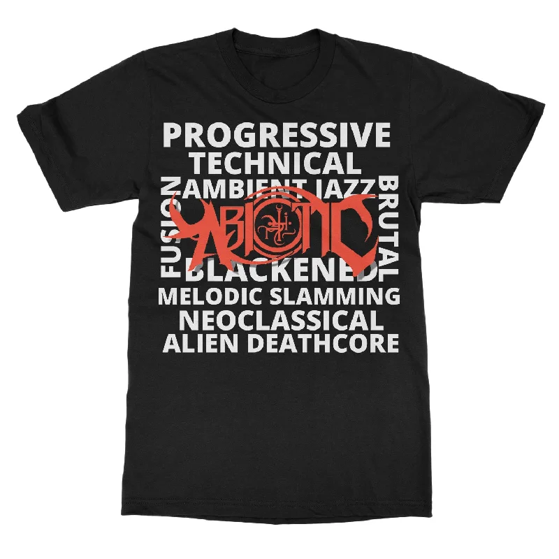 Retro Woolen Jacket Abiotic "Alien Deathcore" T-Shirt