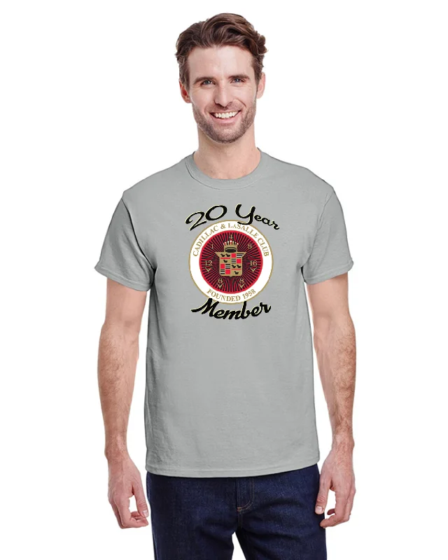 Sports Trend CLC Cadillac LaSalle CLUB MEMBER 20 YEAR ANNIVERSARY T-SHIRT