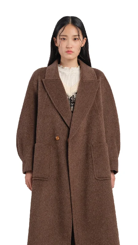 Classic Color Double Face Coat