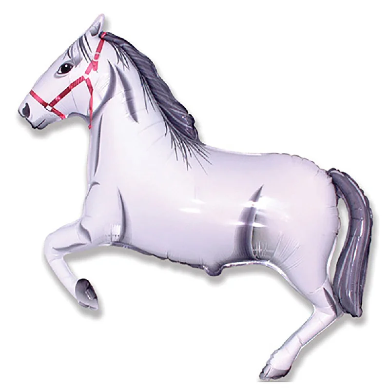 Knowledge And Elegance 42 inch HORSE - WHITE