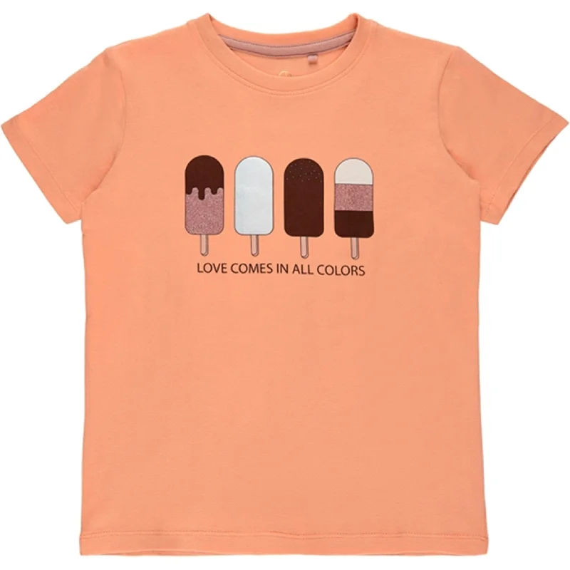 Fashion Pioneer THE NEW Apricot Nectar Glace T-shirt