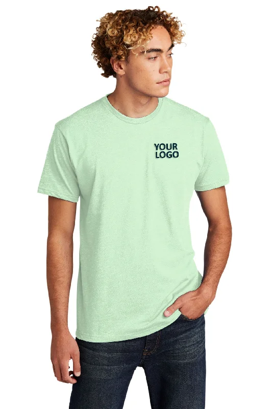Exquisite workmanship Next Level Unisex CVC Customized T-Shirts, Mint