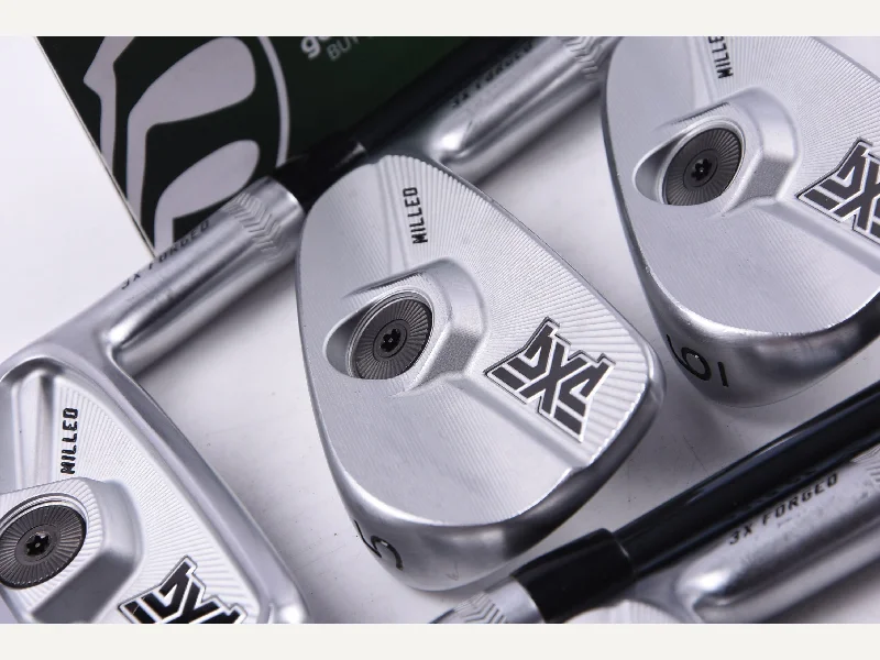 Exquisite Fabrics PXG 0317 ST Milled Irons / 3-9i / Regular Flex Recoil DART Shafts / No 4 Iron Exquisite Fabrics PXG 0317 ST Milled Irons / 3-9i / Regular Flex Recoil DART Shafts / No 4 Iron
