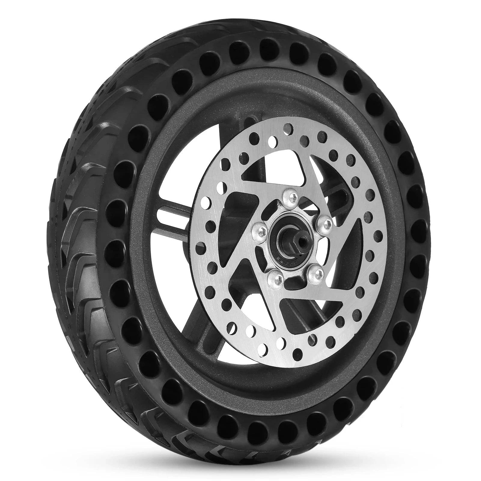 Romantic Temperament Electric Scooter Rear Tire with Wheel Hub Disc Brake Set 8.5 inch Wheel Replacement for Xiaomi M365 Electric Scooter Spare Parts