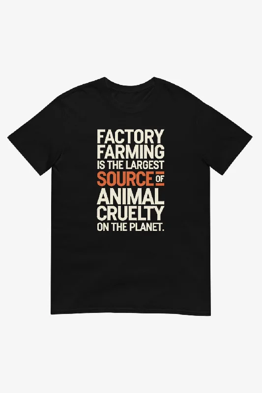 Slim Fit Factory Farming Unisex T-Shirt
