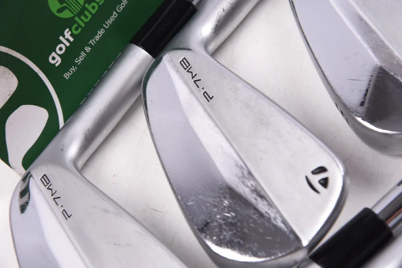 Slightly Flared Design TaylorMade P7MB 2023 Irons / 4-PW / X-Flex KBS Tour Steel Shafts Slightly Flared Design TaylorMade P7MB 2023 Irons / 4-PW / X-Flex KBS Tour Steel Shafts