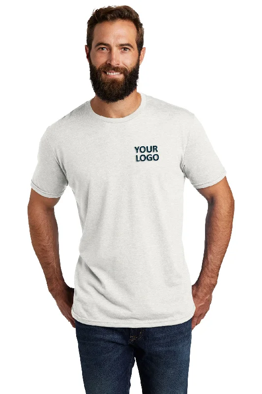 Retro Design Allmade Unisex Tri-Blend Branded Tee, Fairly White