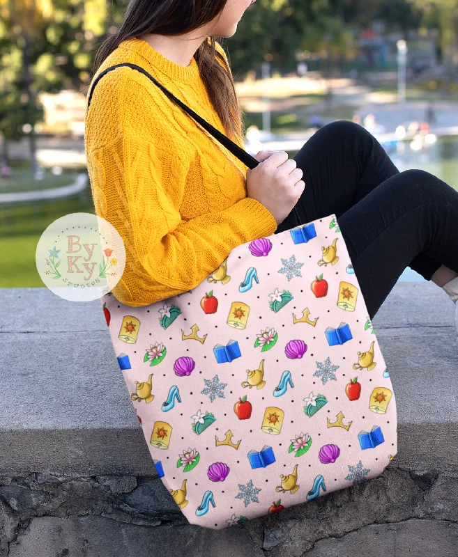 Comfortable Fashion Princess Icon Tote Bag