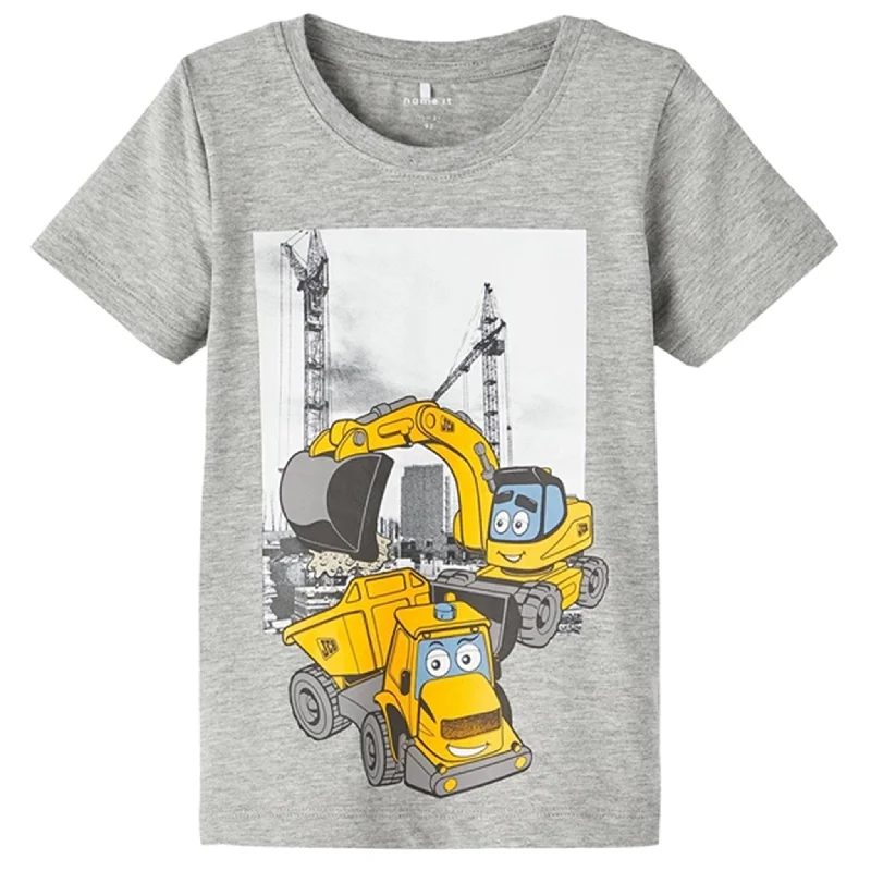 Fashionable sports Name it Grey Melange Maksen T-Shirt