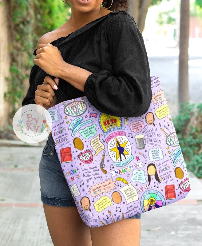 Retro Prints Hamilton Tote Bag