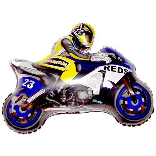Free And Comfortable 33 inch MOTOBIKE RACING - BLUE