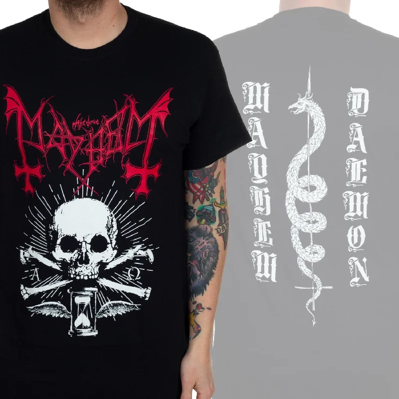 Chic Relaxation Mayhem "Skull Snake" T-Shirt