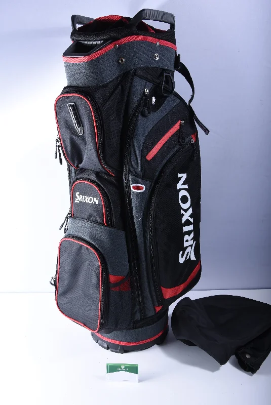 Sports outdoor style Srixon Cart Bag / 14-Way Divider / Black & Red