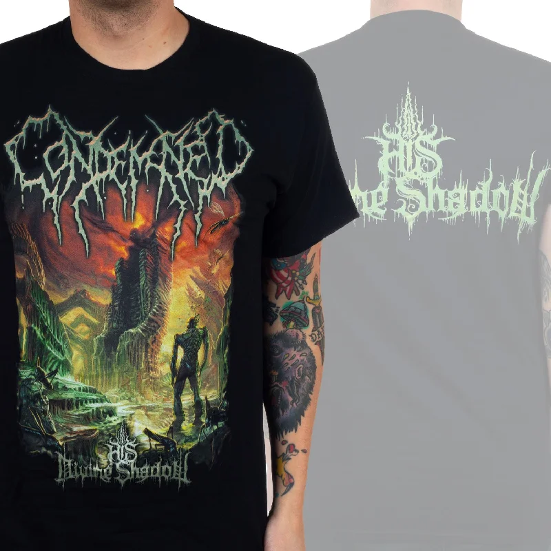 Printed Patterns Condemned "His Divine Shadow" T-Shirt