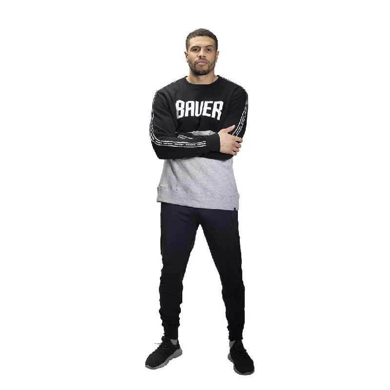 Celebrity Style Bauer Overbranded Crew - Senior