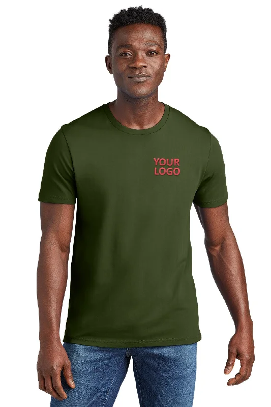 Retro Style Allmade Unisex Organic Cotton Customized Tee, Herb Green