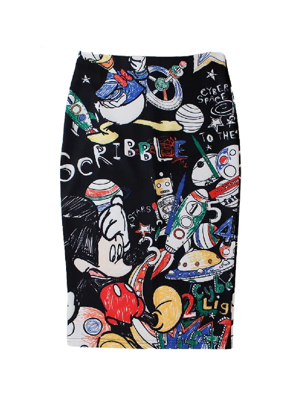 Dressing Tips PANIC Midi Pencil Skirt in Black