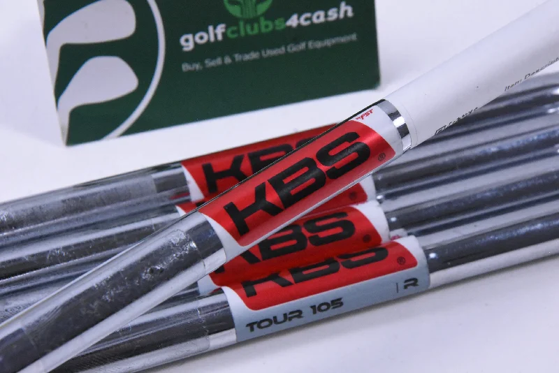 Simple Style KBS Tour 105 Iron Shafts / Regular Flex / Set of 5 / .355" Tips