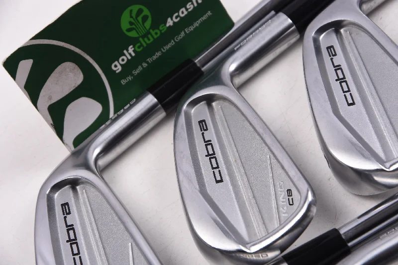 Designer Style Cobra King CB / MB Combo Irons / 3-PW / Stiff Flex KBS $-Taper 120 Steel Shafts Designer Style Cobra King CB / MB Combo Irons / 3-PW / Stiff Flex KBS $-Taper 120 Steel Shafts