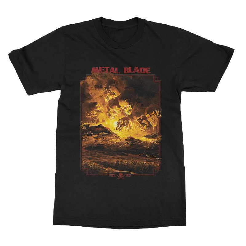 All-Day Comfort Metal Blade Records "40th Anniversary (80's Edition)" T-Shirt