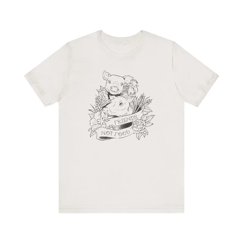 Breathable Style Friends Unisex Jersey Short Sleeve Tee