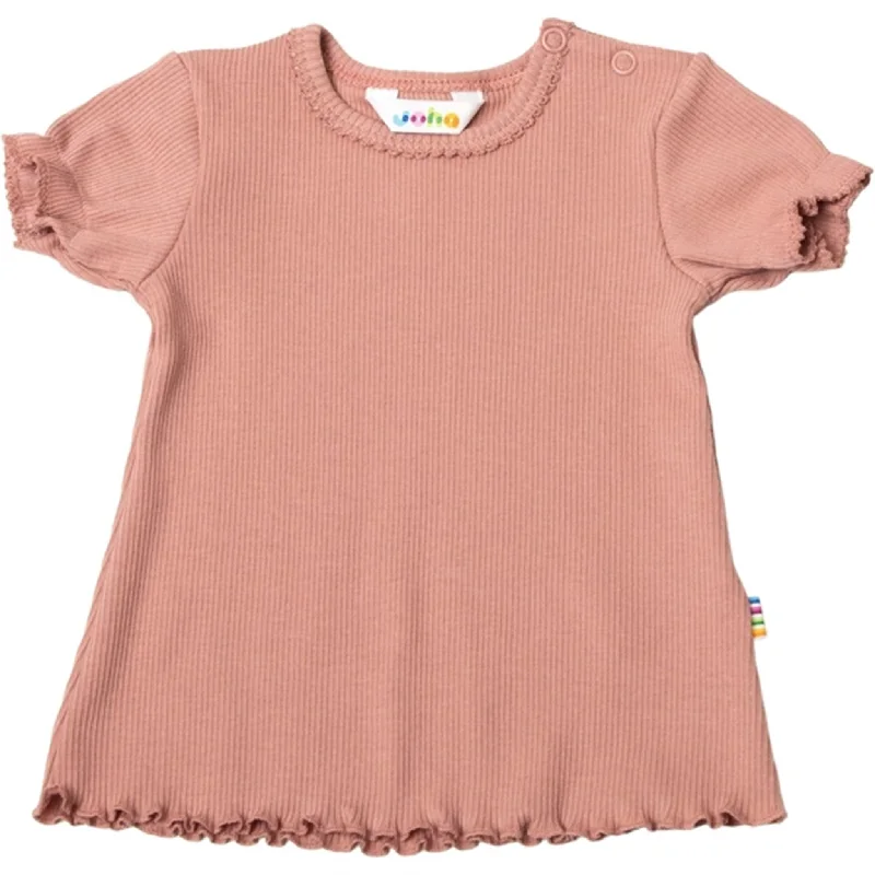 Street Style Joha Cotton Old Rose T-shirt