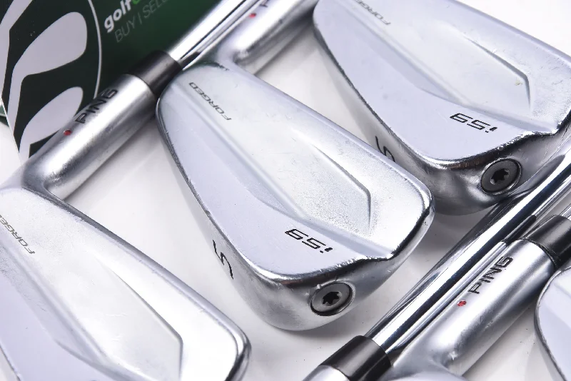 Light And Breathable Ping i59 Irons / 4-PW / Red Dot / Stiff Flex Dynamic Gold 105 S300 Shafts Light And Breathable Ping i59 Irons / 4-PW / Red Dot / Stiff Flex Dynamic Gold 105 S300 Shafts
