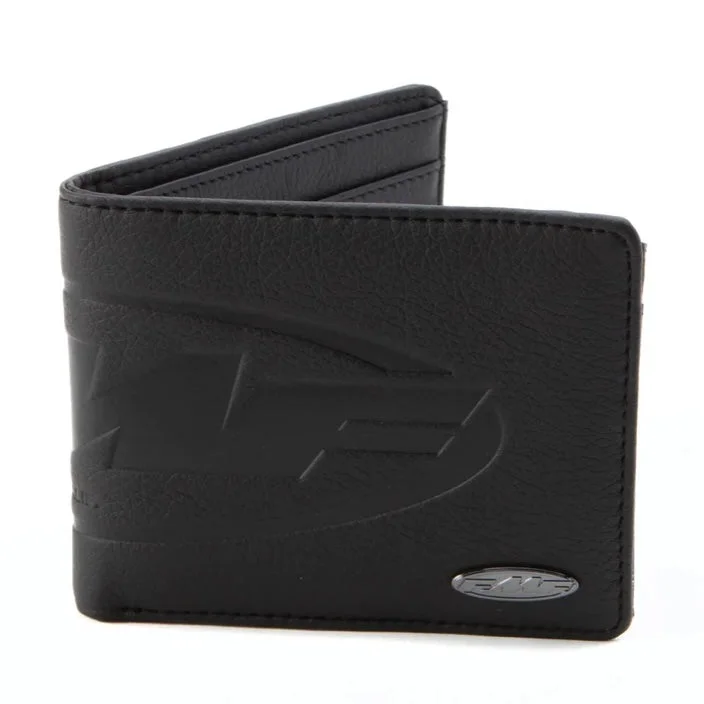 Fashion Must-have FMF Debossed Wallet- Black