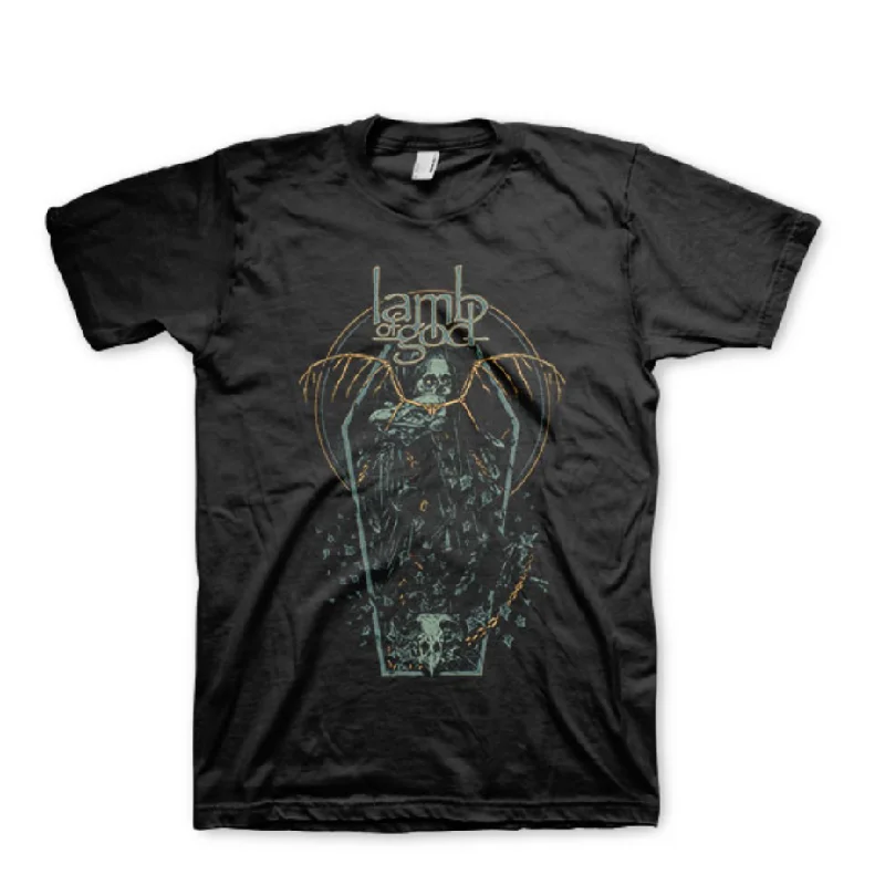 Comfortable Mind Lamb of God "Coffin Kopia Logo" T-Shirt