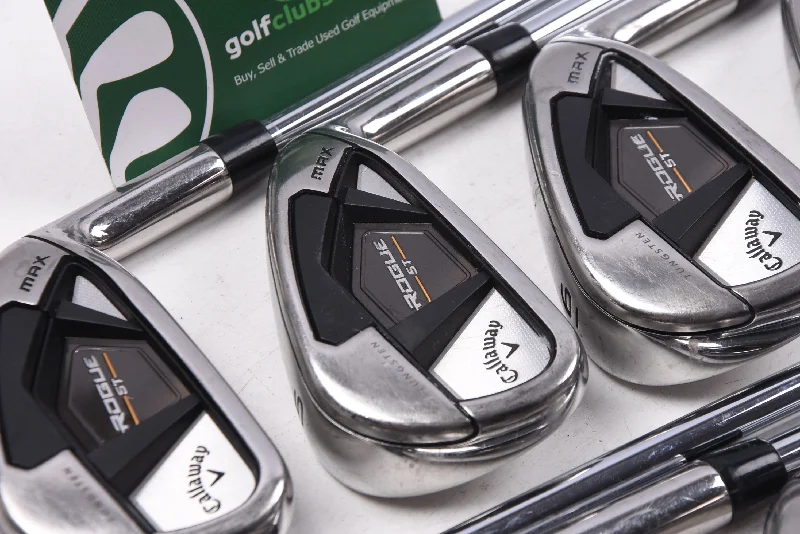 High-quality fabrics Callaway Rogue ST Max Irons / 4-PW+AW+GW / Regular Flex Elevate MPH 95 High-quality fabrics Callaway Rogue ST Max Irons / 4-PW+AW+GW / Regular Flex Elevate MPH 95
