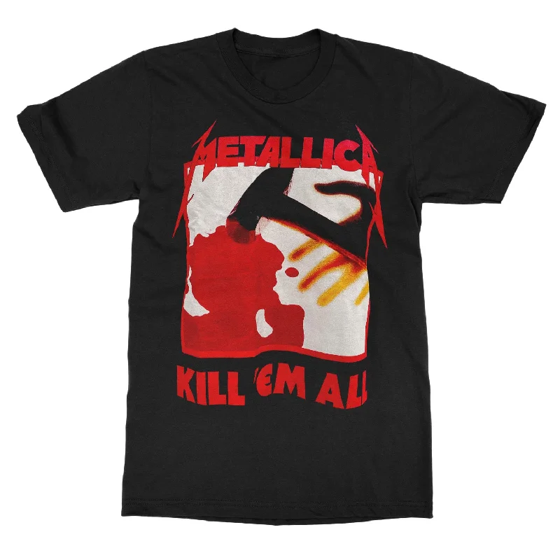 Free And Casual Metallica "Kill Em All Tracks" T-Shirt