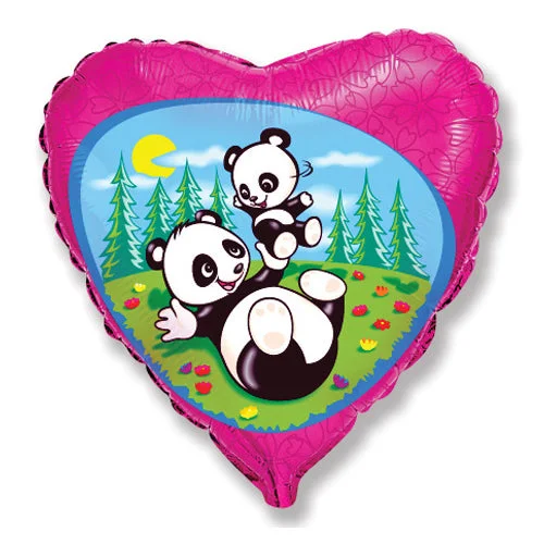 Cool Breeze At Night 18 inch FUNNY PANDAS