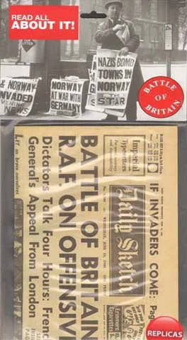 Leisure Sports Battle of Britain - Replica Newspaper