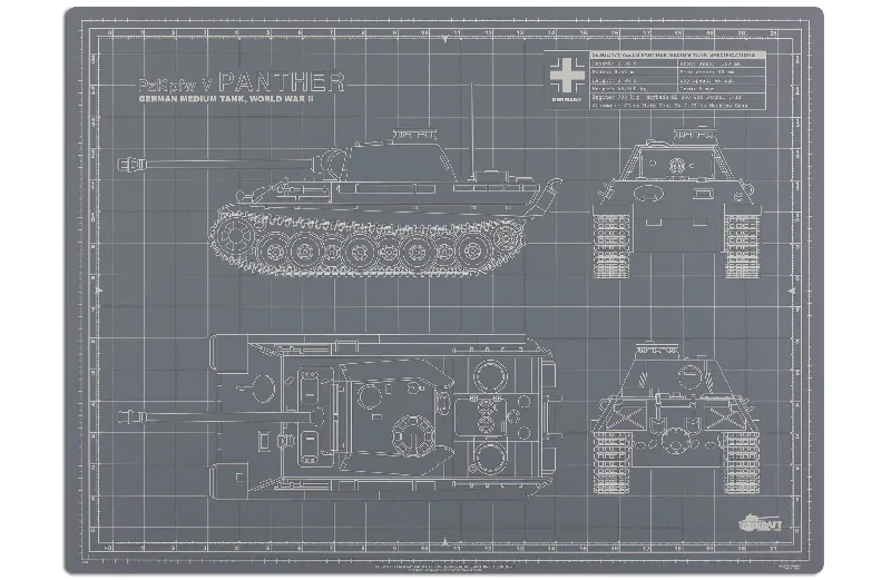 Warm And Comfortable Panther Pro Modeller Mat