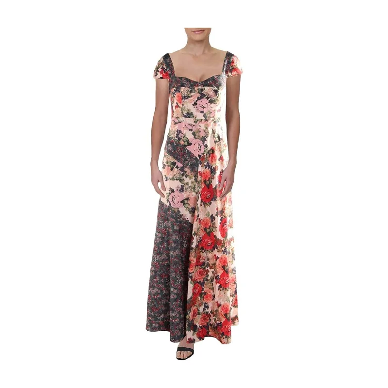 Sweet breath Free People Womens La Fluer Maxi Dress, Multicoloured, 2