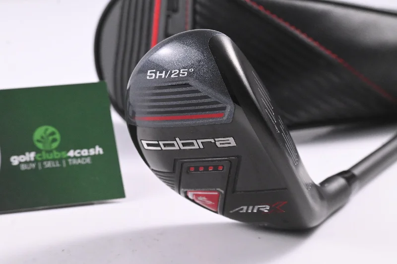 Fashion Innovation Cobra Air-X #5 Hybrid / 25 Degree / Regular Flex Cobra Ultralite 50 Shaft Fashion Innovation Cobra Air-X #5 Hybrid / 25 Degree / Regular Flex Cobra Ultralite 50 Shaft