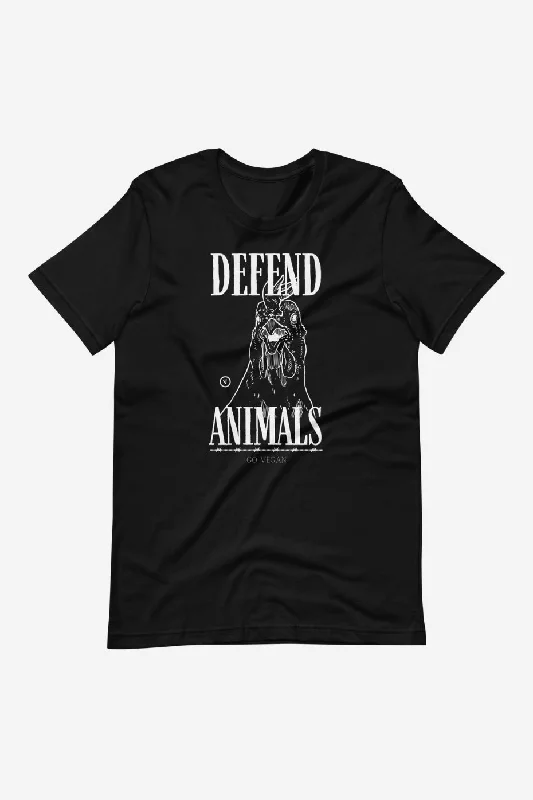 Sports Casual Style Defend Animals Unisex t-shirt