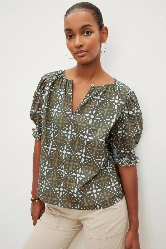 Elegant Tailoring ALEX PRINTED BLOUSE