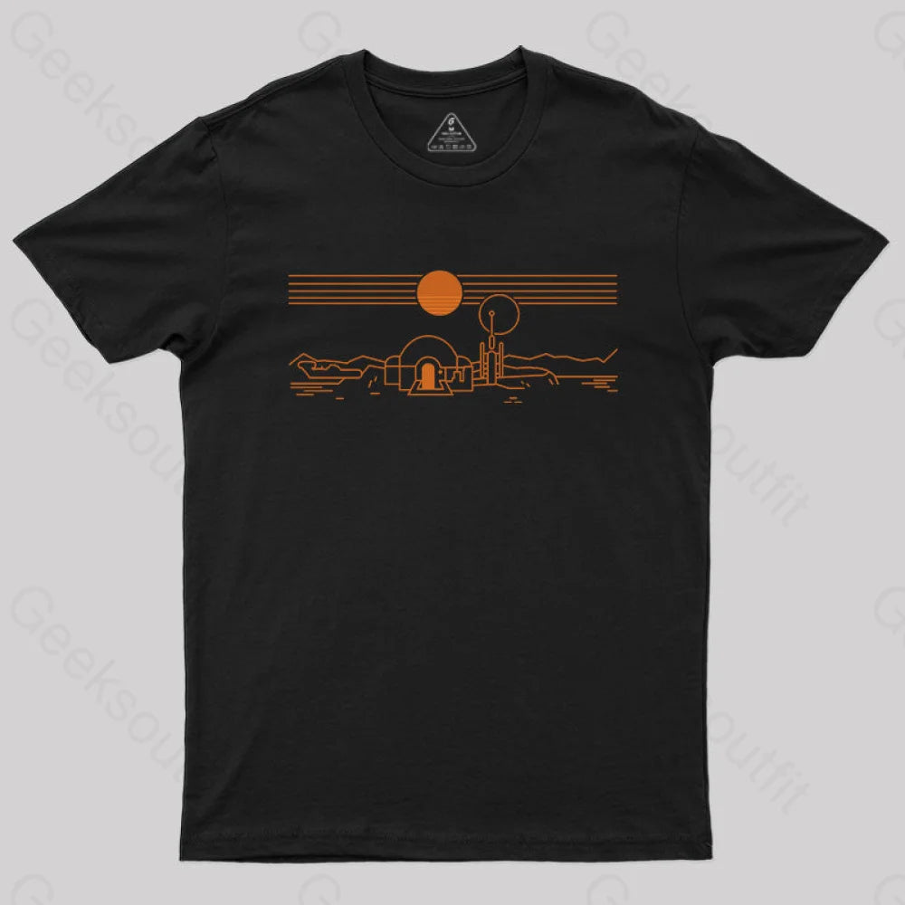 Soft Textures Tatooine Sunset T-Shirt