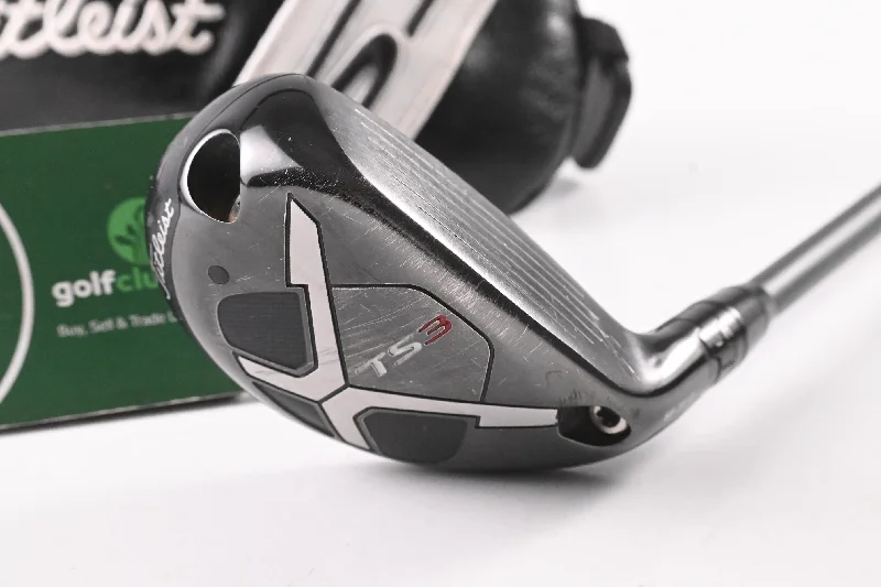Simple Elegance Titleist TS3 #3 Hybrid / 19 Degree / Stiff Flex HZRDUS Smoke Black 80 Shaft Simple Elegance Titleist TS3 #3 Hybrid / 19 Degree / Stiff Flex HZRDUS Smoke Black 80 Shaft