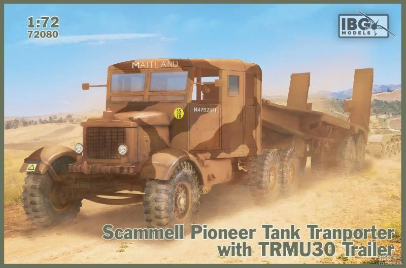 Leisure Travel IBG 1/72 Scammell Pioneer Tank Transporter