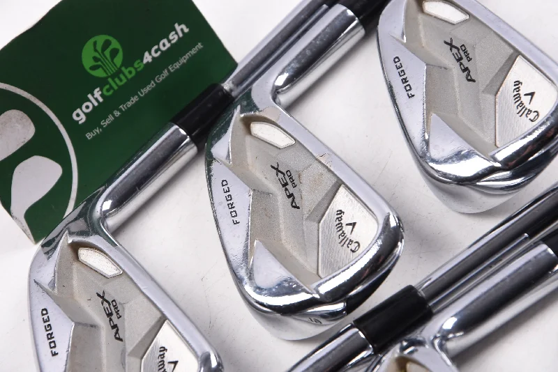 Unique Design Callaway Apex Pro 19 Irons / 4-9 / X-Flex Project X Precision Shafts Unique Design Callaway Apex Pro 19 Irons / 4-9 / X-Flex Project X Precision Shafts