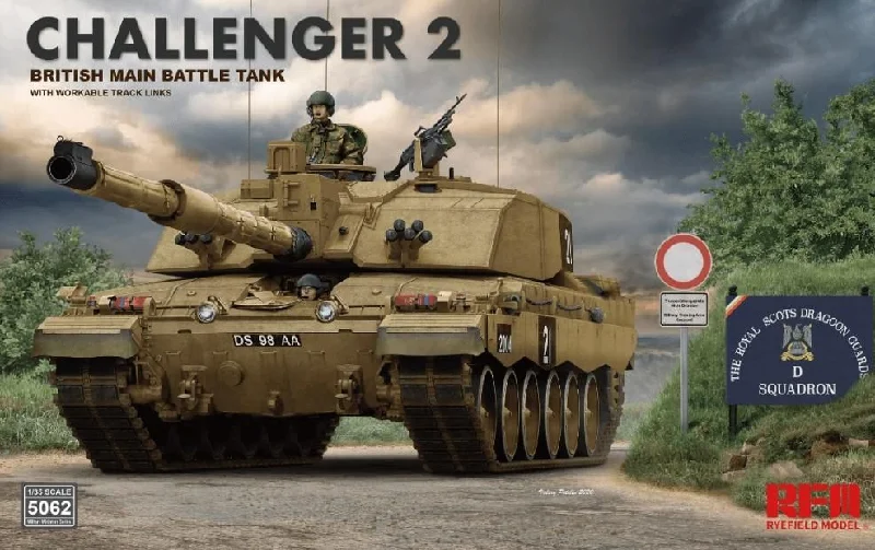 Thin Design Ryefield Model 1/35 Challenger 2 British MBT