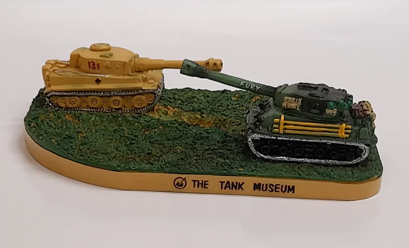 Trendy Items Tiger 131 and Sherman Fury Resin Model