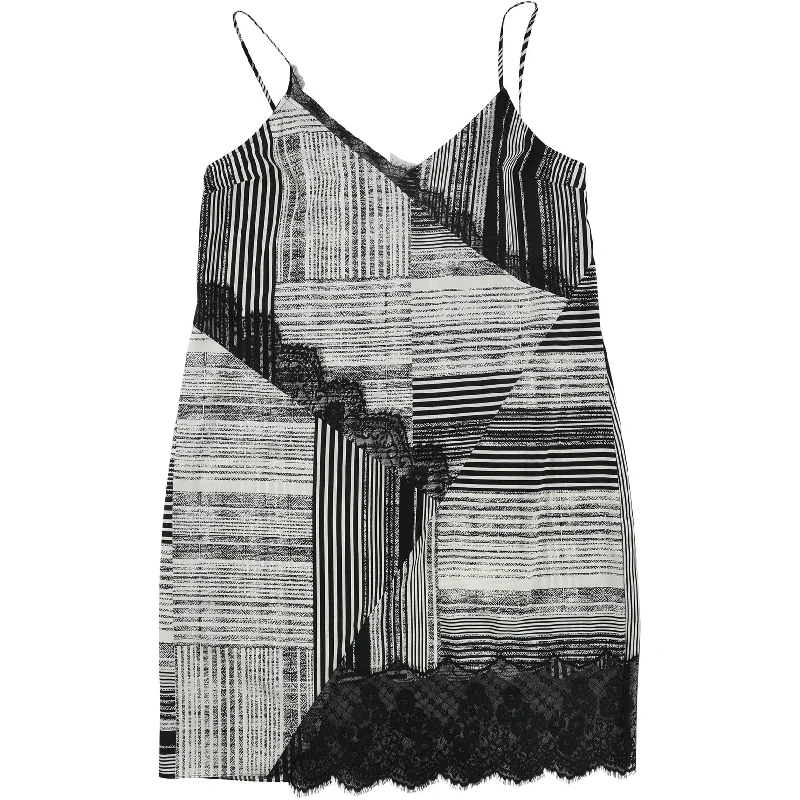Stand-up collar design Guess Womens Aziz Slip Dress