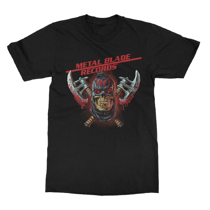Sports outdoor style Metal Blade Records "40th Anniversary (90's Edition)" T-Shirt