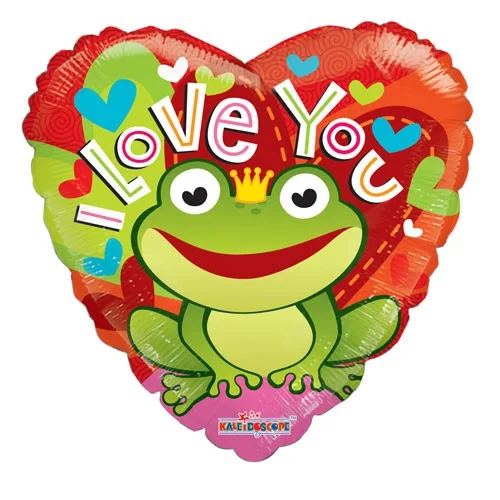 Celebrity Style 18 inch I LOVE YOU FROG HEART