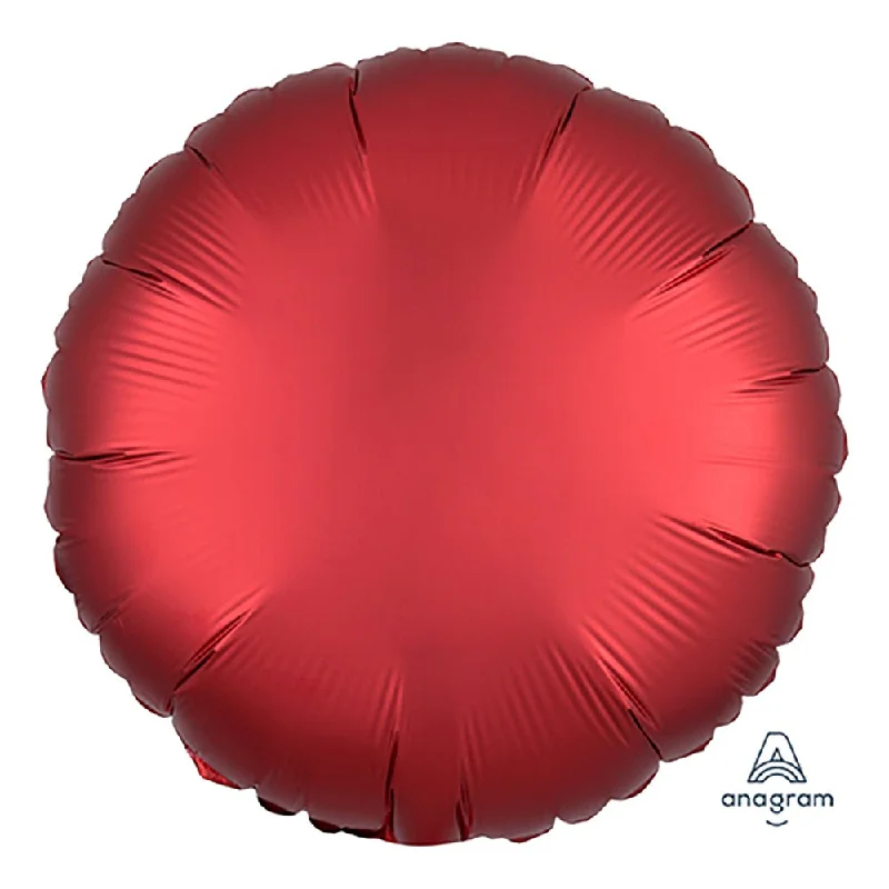 Boutique Recommendation 18 inch CIRCLE - SATIN LUXE SANGRIA